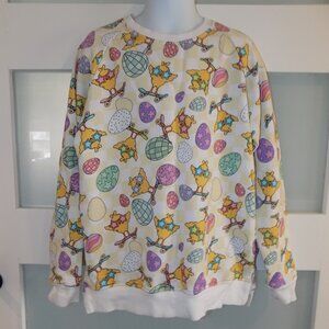Bums & Roses Chick Me Out Crew Neck Sweatshirt Size 7/8 Girl's